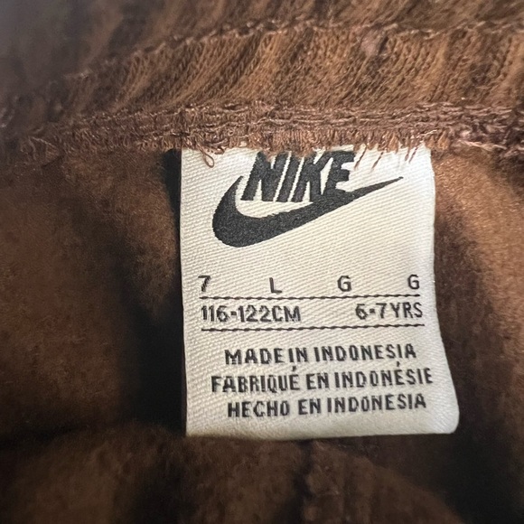Nike Kids Brown Jogger Pants - Picture 10 of 11